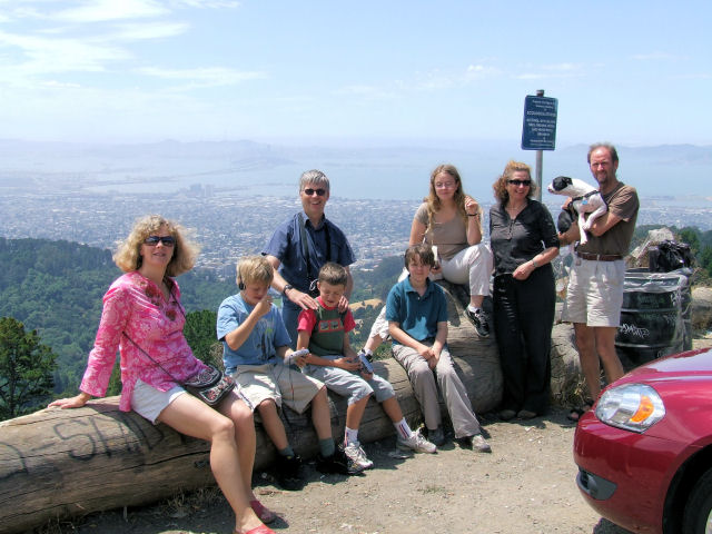 Group with Dennis on Grizzley Peak