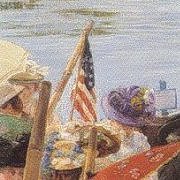 Stars & Stripes in the 1906 Bumps painting