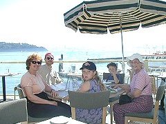 Brunch in Sausalito with Grandma Edna